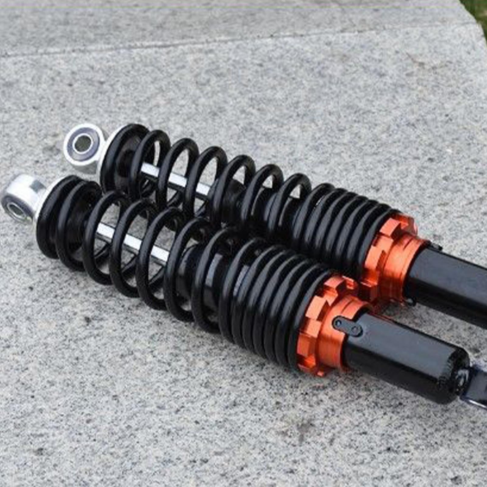 Motorrad-Stoßdämpfer | verstärkte Federung | schwer 25 27 31 cm Federdämpfer | für die meisten Motorräder / Motorroller / Ersatzteile, lange Reise, Komfort