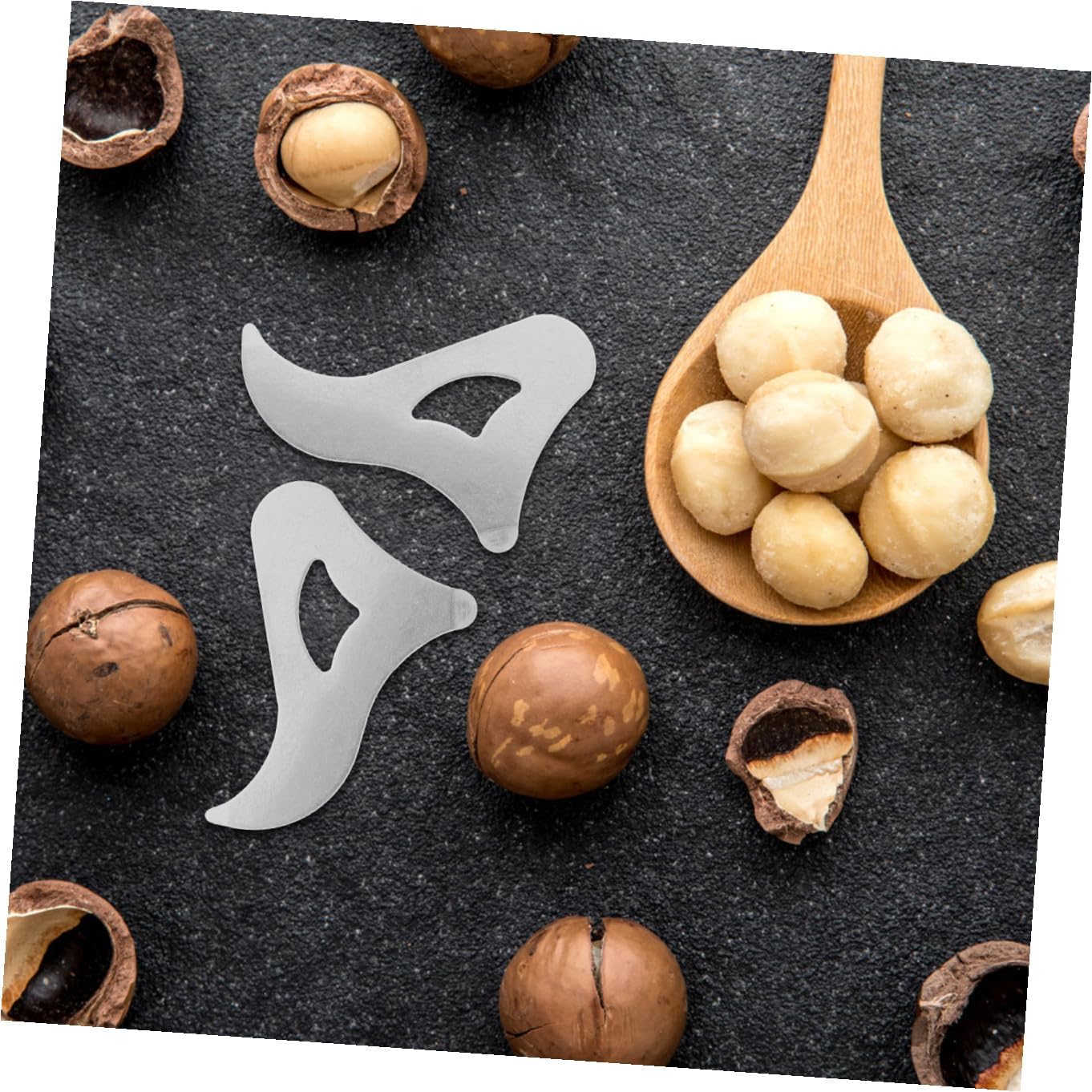 10pcs Stainless Steel Nut Crackers for Walnut and Macadamia