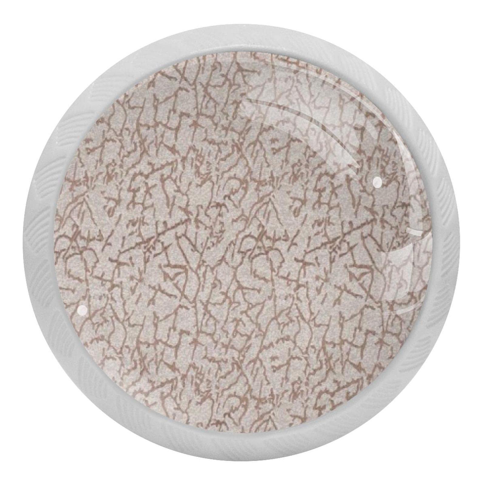 Poignées rondes fluorescentes pour placard cuisine avec vis inox bouton meuble fissuré