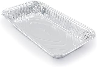 Broil King 50419 Narrow Drip Pan, 3-Pack, Silver