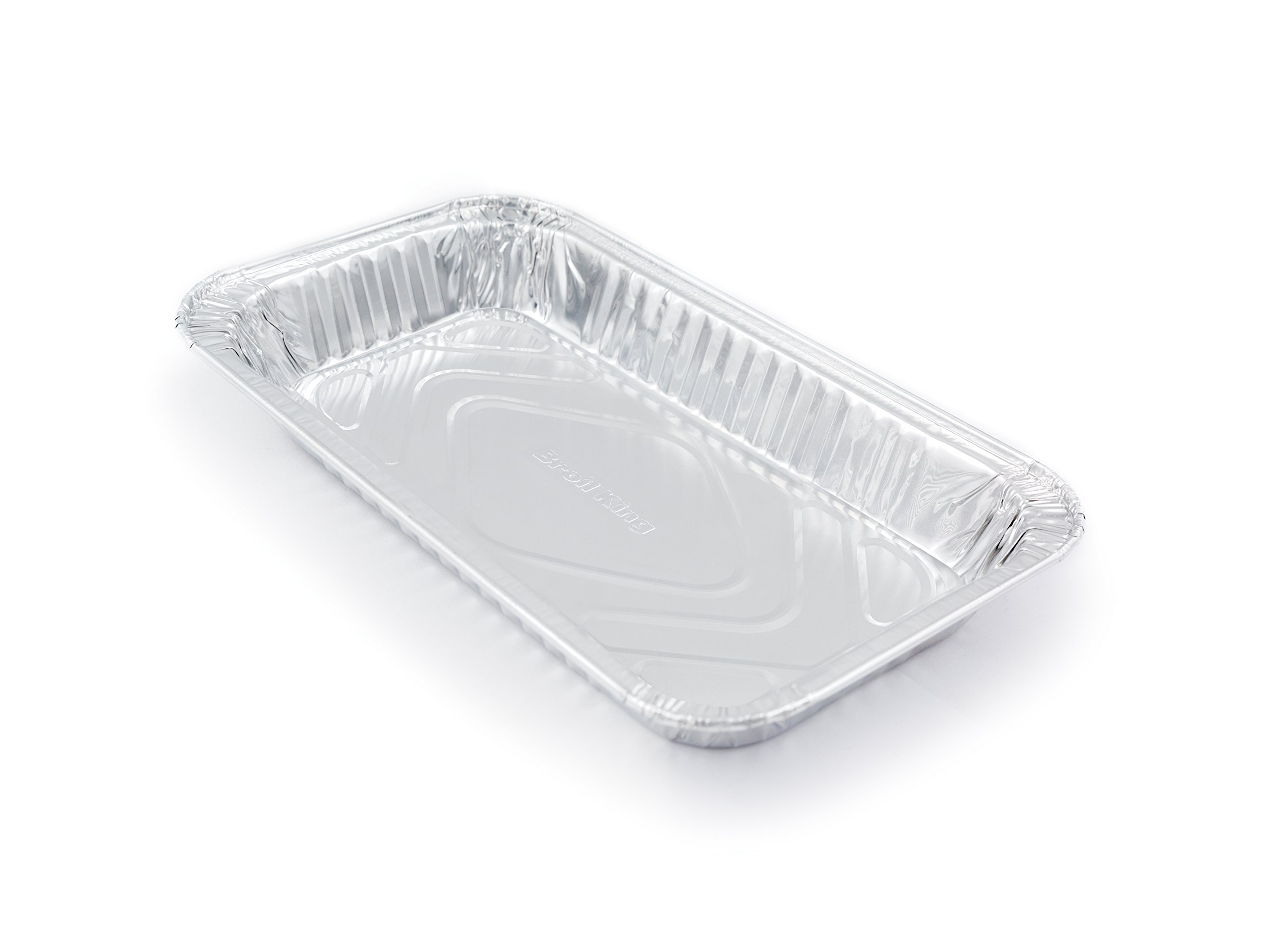 Broil King 50419 bandejas estrechas para asados limpios en reuniones familiares