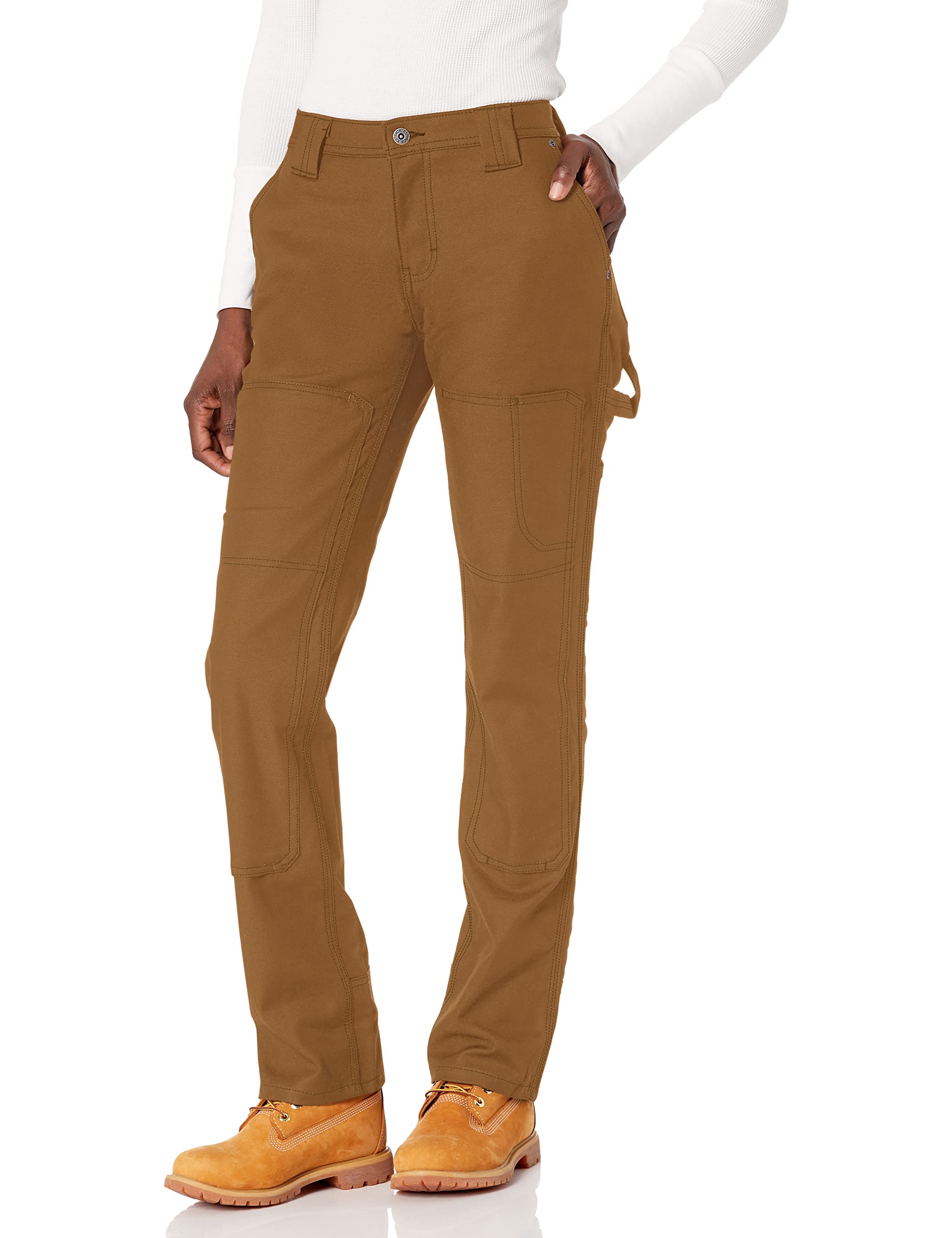 Dickies Women’s Duratech Renegade Pant, Brown Duck, 6