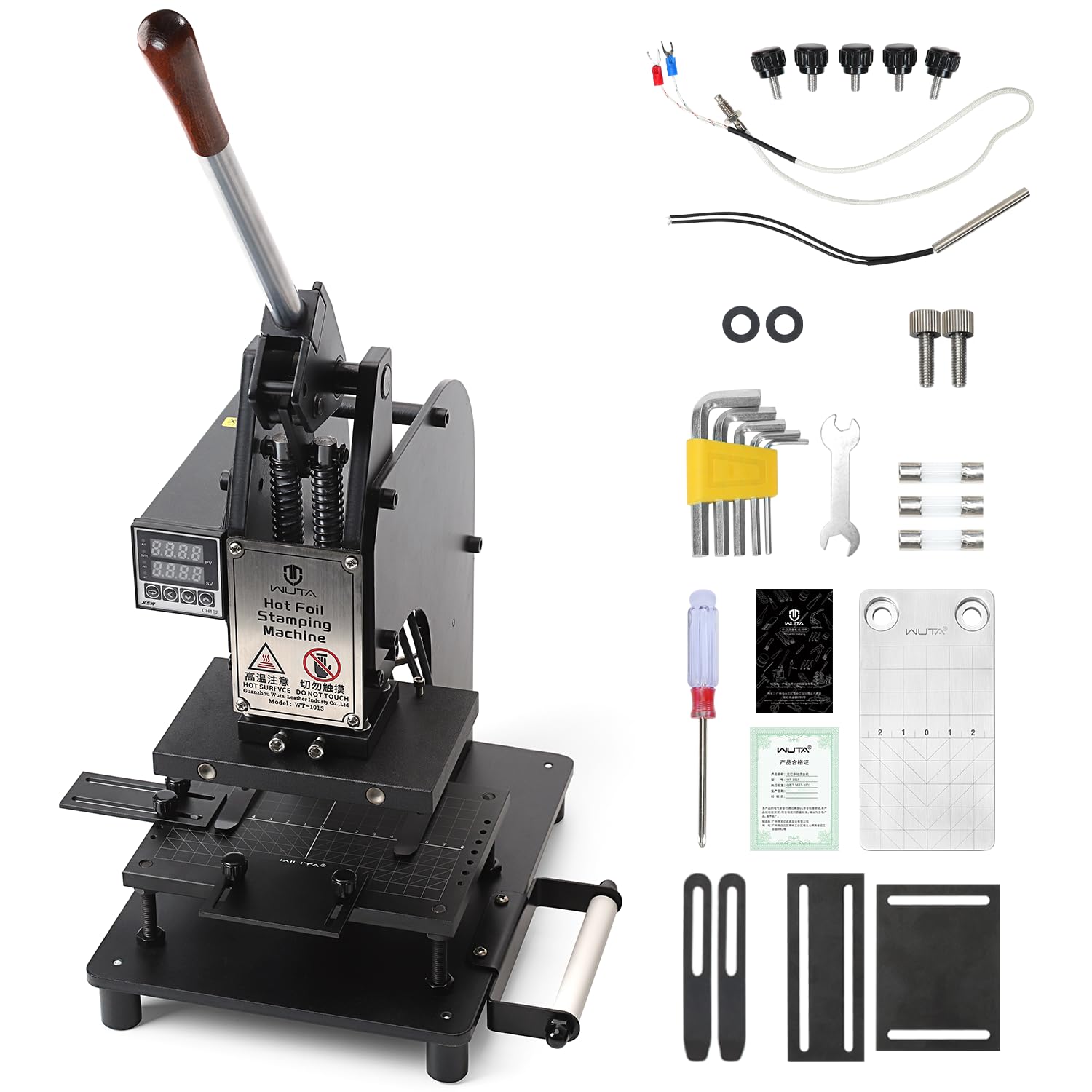 Amazon.com: Wuta Hot Foiling Stamp Machine - Precise Temperature
