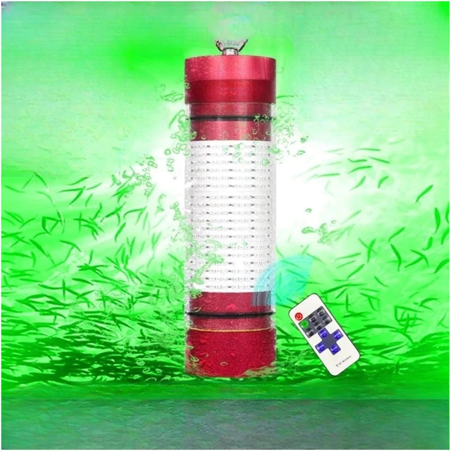 Fish Attractor Light Waterproof and Full Power Coverage 100W/200W/600W Rechargeable Fishing Light