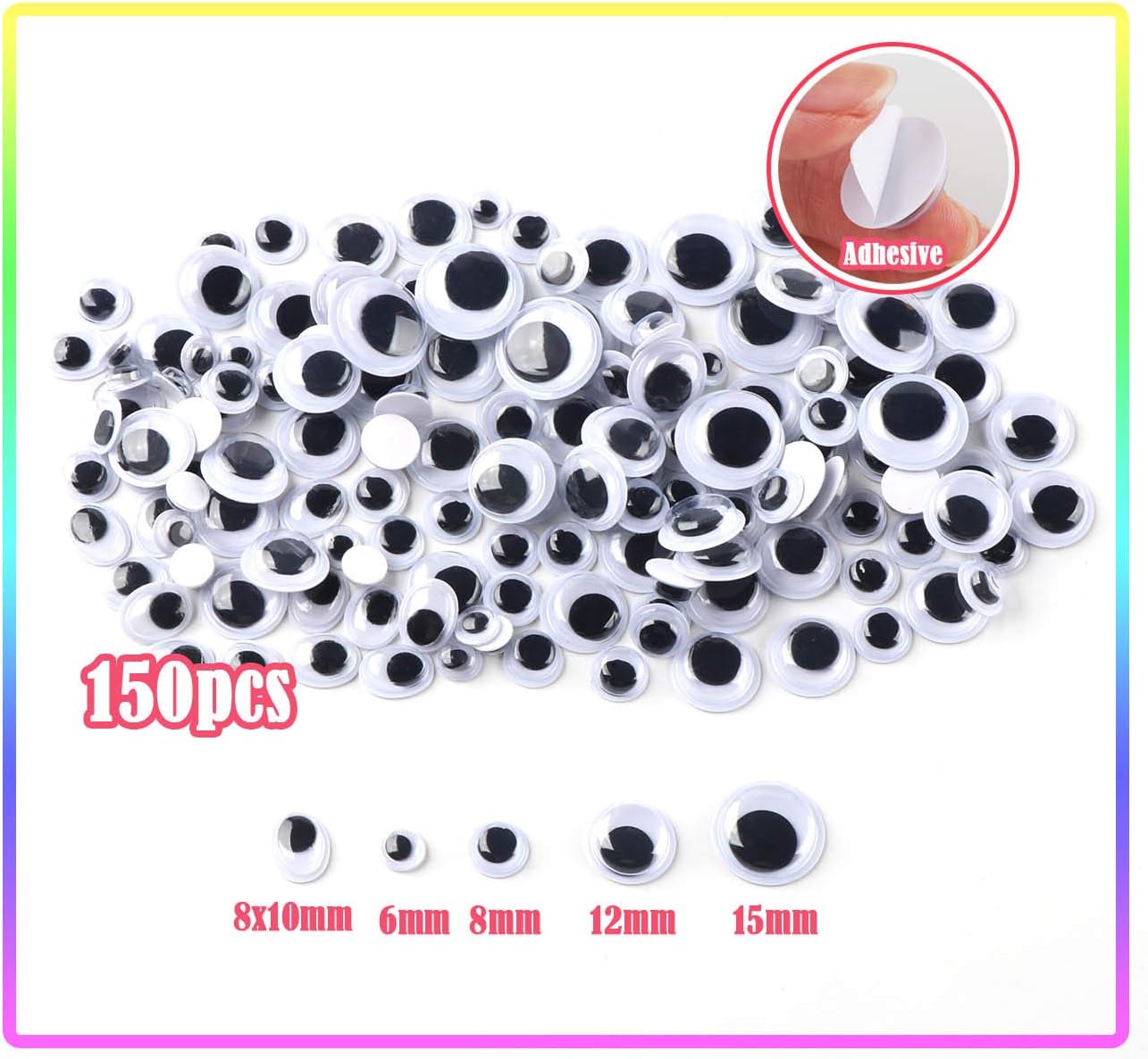 Pipe Cleaners Craft Supplies - 700 pcs Crafts Set Which Including Googly Eyes, Pom poms Craft, Chenille Stems, Arts and Crafts for Kids : Arts, Crafts & Sewing