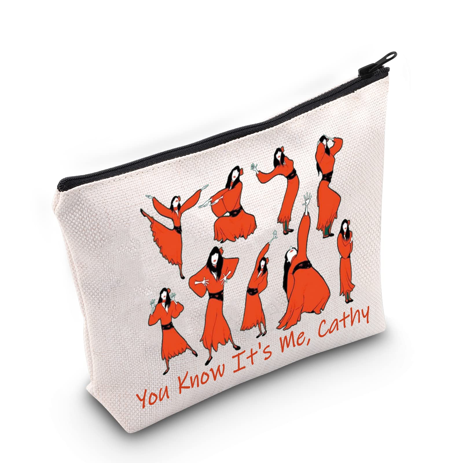 BWWKTOP Kate Cosmetic Makeup Bag Singer Fans Gift You Know It's Me Cathy Music Zipper Pouch Bag, It's Me, Bag