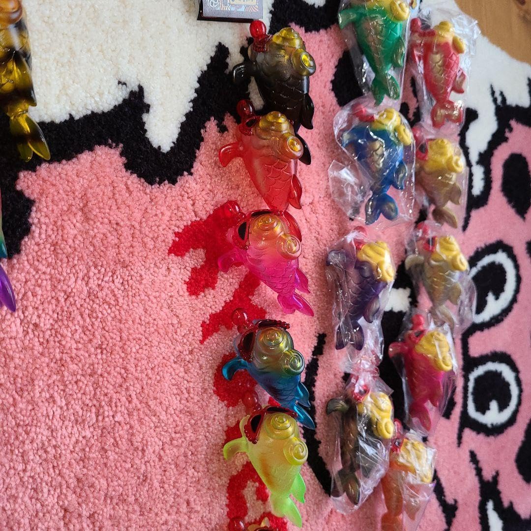 Amazon.co.jp: ヒスミニ 夏祭り 金魚 ミニきん18体 : おもちゃ 