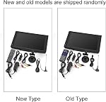 12-inch Portable Digital TV,Acouto 12inch ATSC Portable TV 1080P HD 12 Digital Television with Foldable Holder Video Player Digital TV with USB Port SD Card Slot for Home Car HD Dig (US Plug)