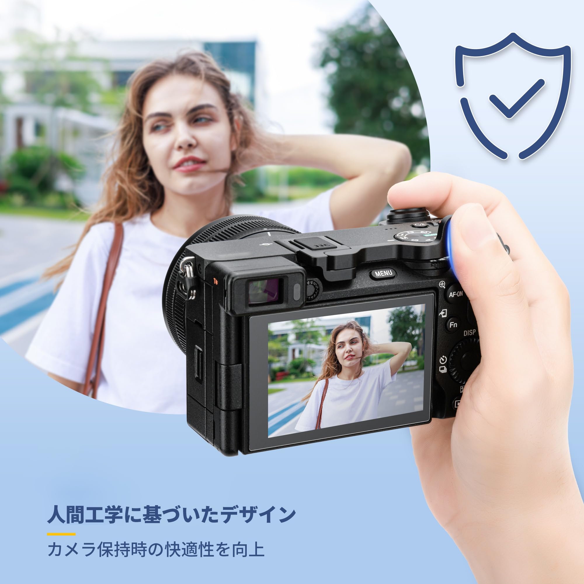Amazon | JJC サムグリップ サムレスト Sony A6700 カメラ適用 装着