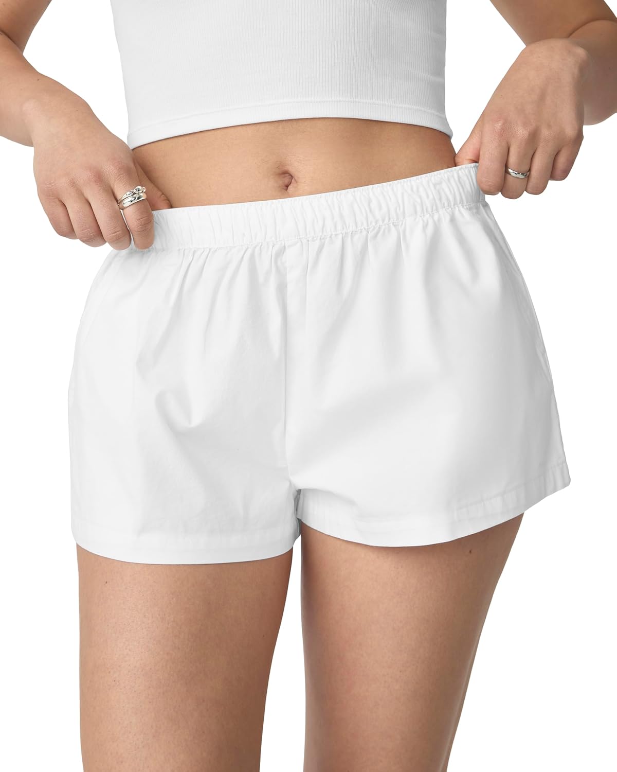 florence by mills Women's Garden Party Cotton Boxer Short