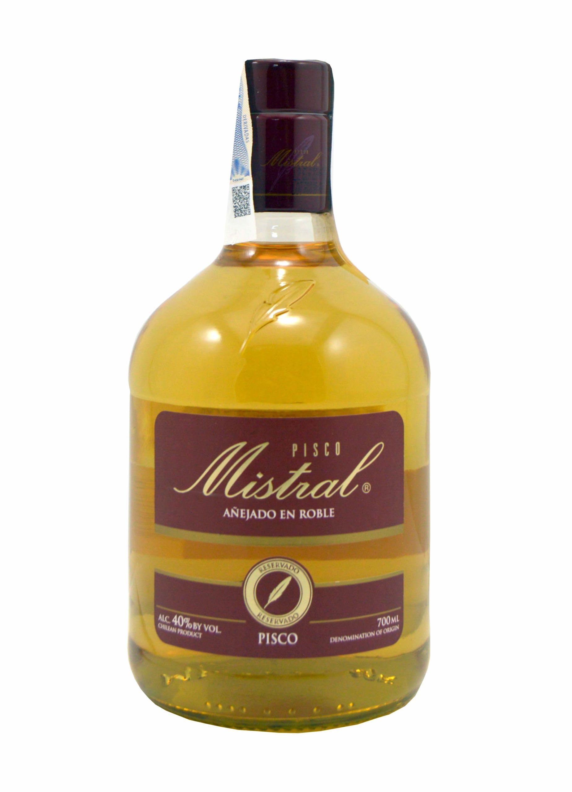 Mistral Pisco Añejado en Roble