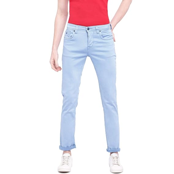 Buy LAWMAN PG3 Men's Slim Fit Jeans at 