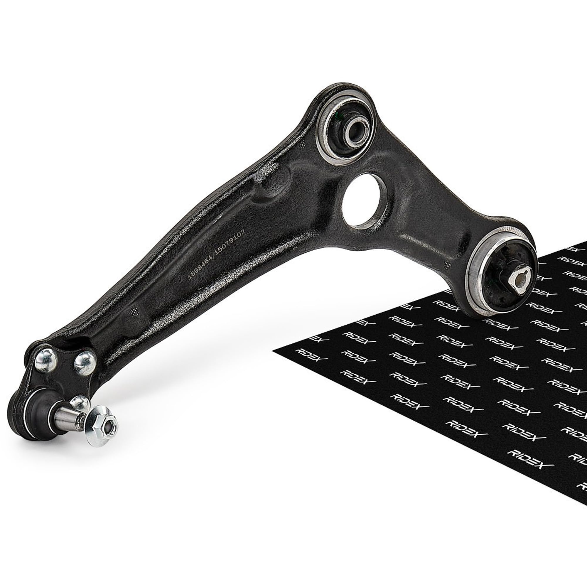 RIDEX 273C1595 Braccio oscillante sospensione ruota Anteriore Sinistra con snodo portante/di guida con dado Compatibilità con RENAULT Espace 5 JR