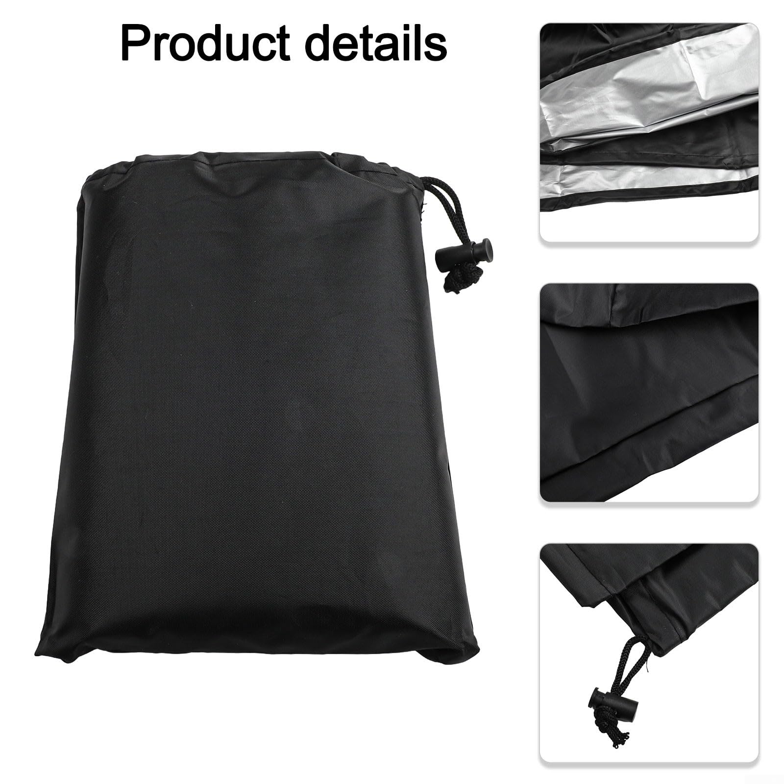 HpLive Housse de protection pour fendeuse de bûches 85 x 110 cm Étanche café