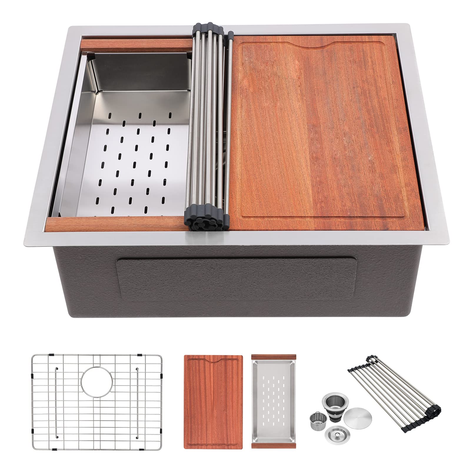 Buy 23 Undermount Sink Lofeyo 23 Inch Kitchen Sink Under Counter