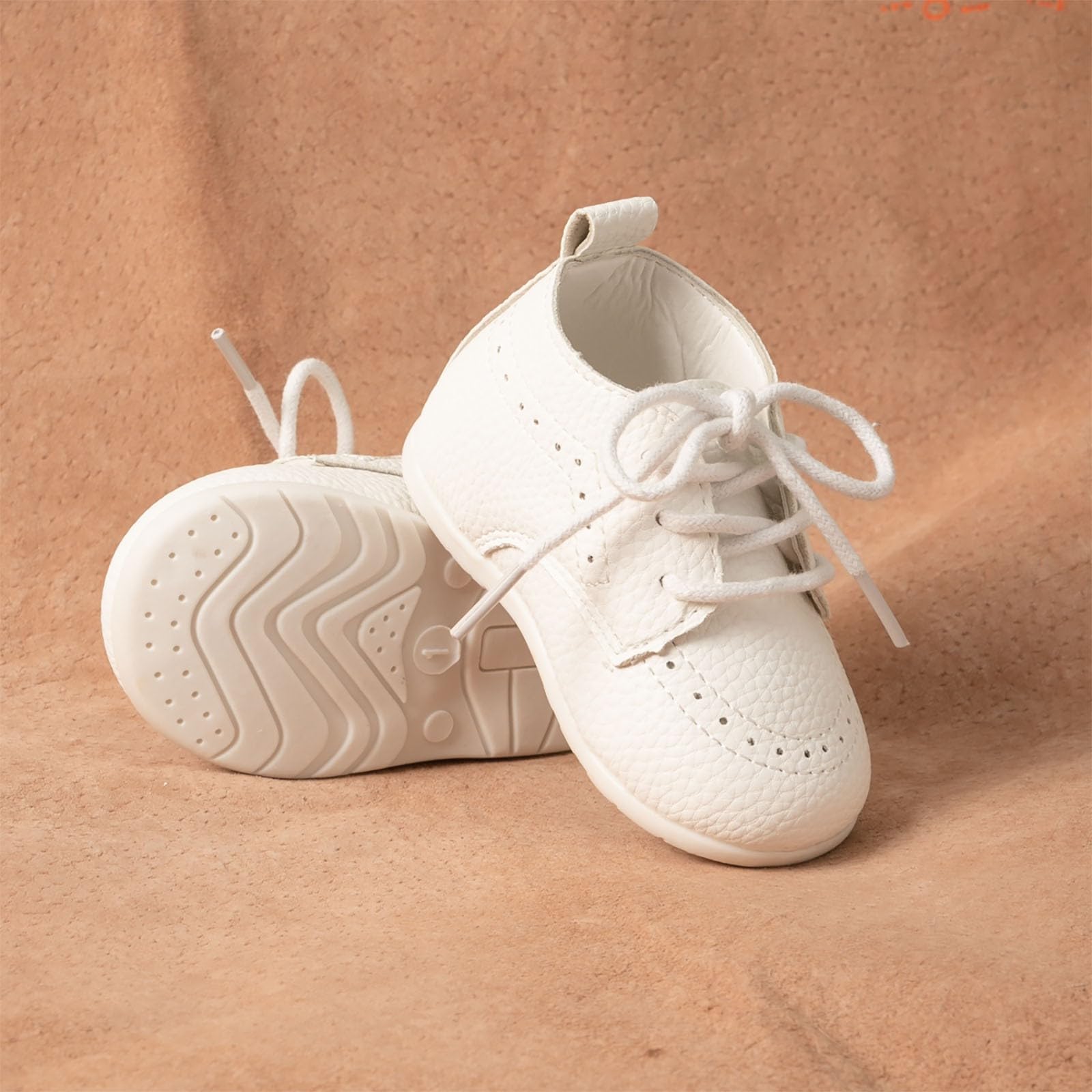 Genérico Zapatos Primavera otoño para Caminar Estilo británico Casual recién Nacidos Antideslizante
