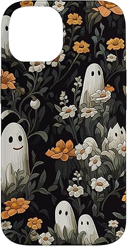 Miniatura 4 de Funda con diseño floral para iPhone 1212 Pro con diseño de fantasmas espeluznantes de Halloween
