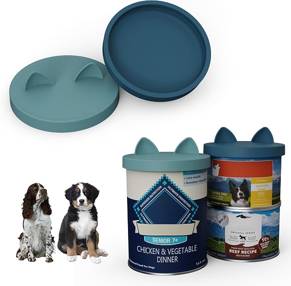 OHMO couvercles bleus pour boîtes de 75 mm, 2 pièces
