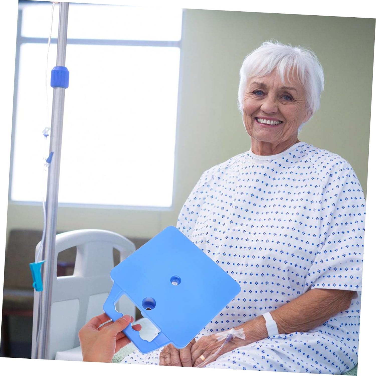 Medical Product Holder Storage Tray Infusion Stands Tray for Drip Stand Accessory Plastic