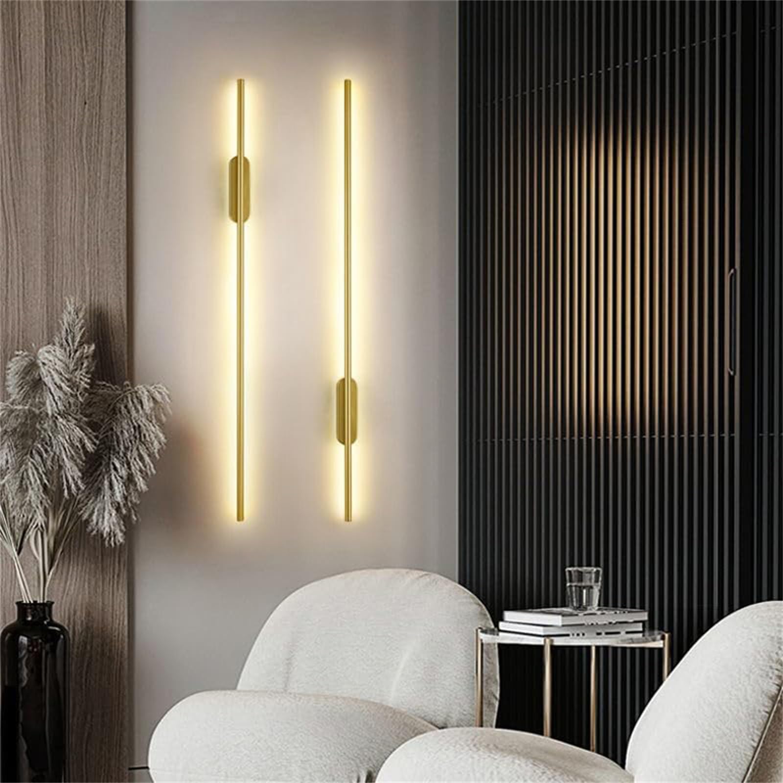 Lampada da Parete a LED per Interni con Telecomando, luci dimmerabili 2700K-6500K 10%-100%, Applique Wireless Ricaricabili Tramite USB, a Batteria, Illuminazione Moderna in Metallo