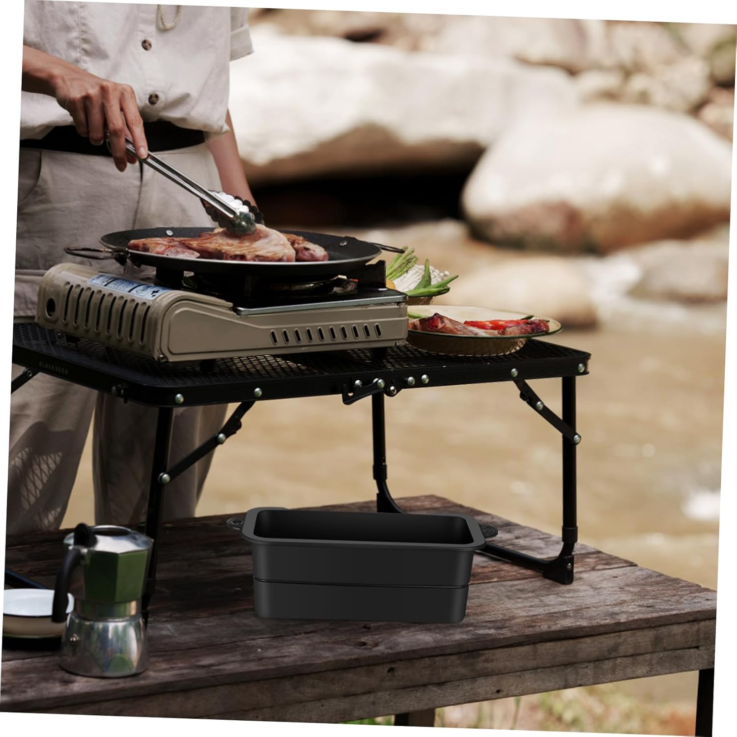 GALPADA 8pcs Silicone Grease Catcher Cup Liners High-Temperature Resistant Drip Pan Accessories for Griddles and BBQ Grills Easy to Clean and Maintain