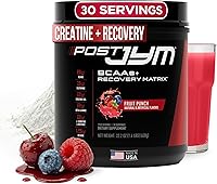 Vista 7 de Polvo de Recuperación Amino Post JYM Active Matrix Pura creatina HCl, aminoácidos ramificados, glutamina, carnitina, betaína, taurina para máxima