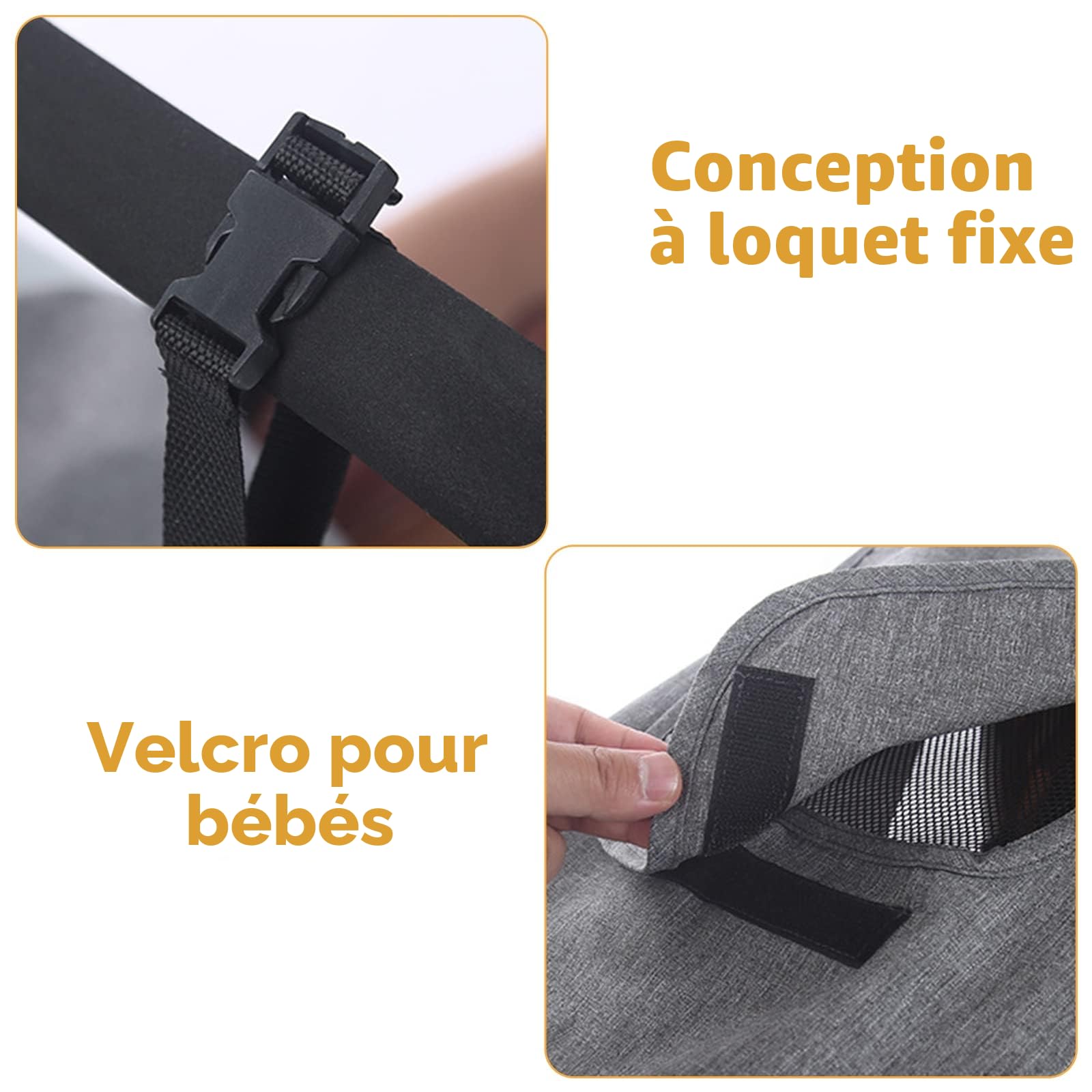 Pare Soleil Poussette Universelle Anti-UV Imperméable