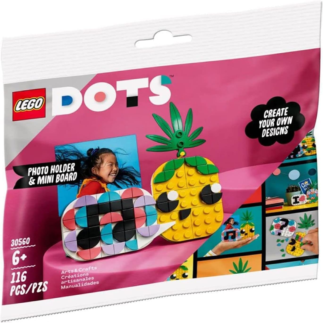 LEGO DOTS 30560 - Ananas Fotohalter & Mini-Tafel Polybag
