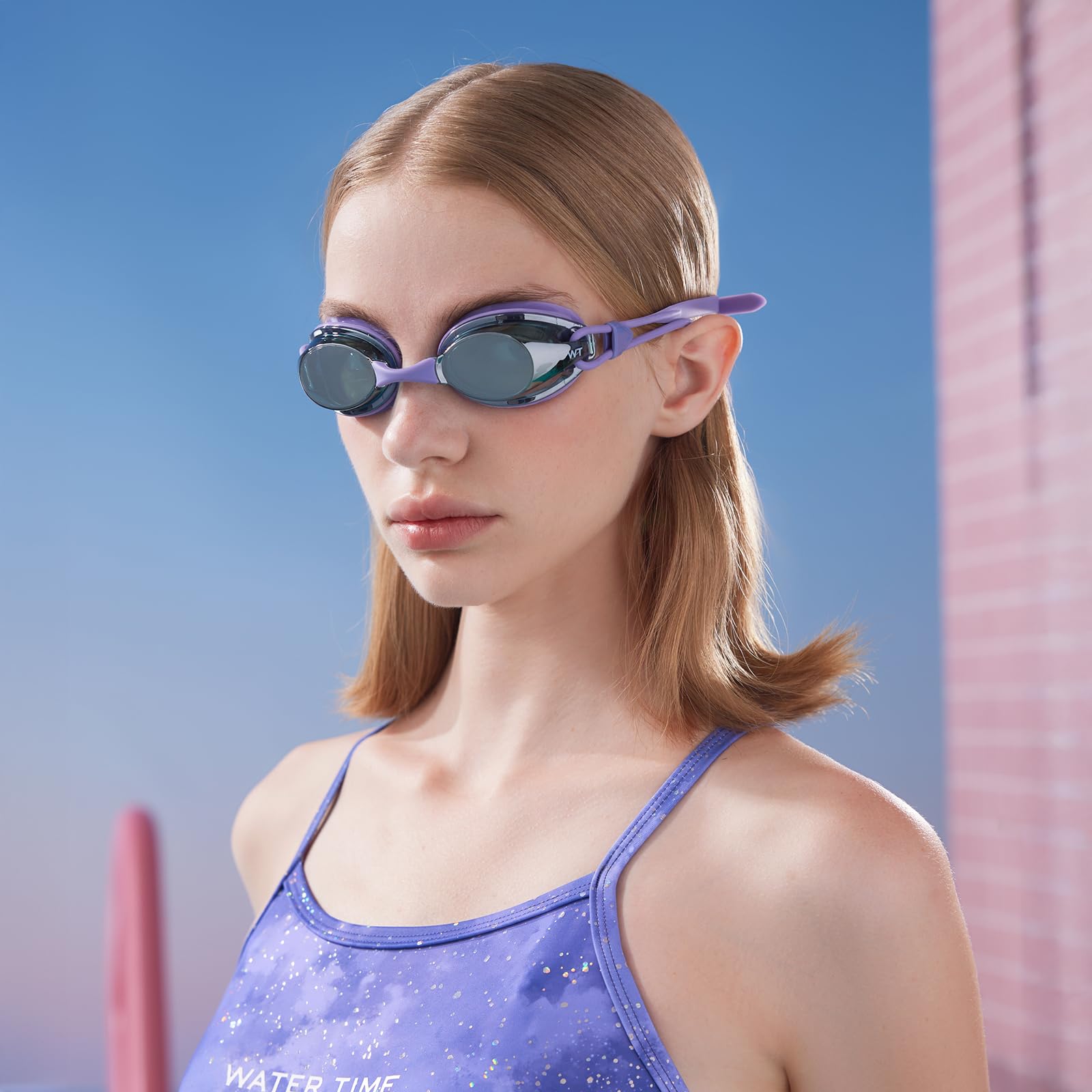 Unisex Swipe Swimming Goggles for Men & Women Anti-Fog,UV Technology Dual Strap No Leakage swim goggles