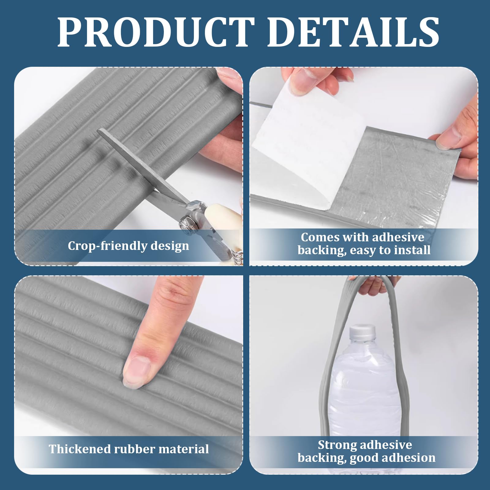 8 cm x 5 m Isolants de tuyaux pour extérieur, isolation en mousse pour tuyaux de chauffage, protection de tuyau auto-adhésive, isolation thermique et acoustique, pour conduites d'eau extérieures en