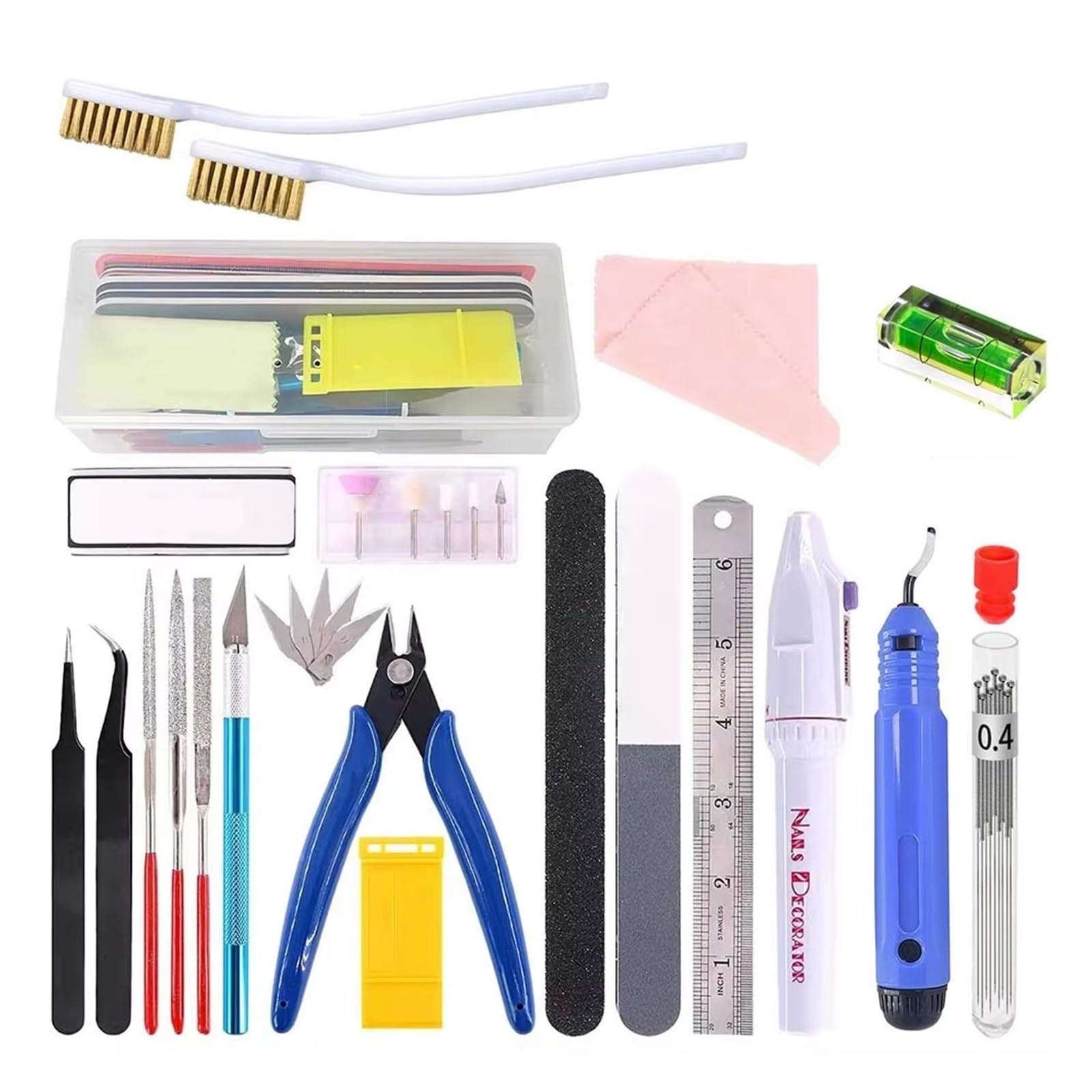 Kit de herramientas for impresora 3D, juego alicates diagonales, pieza pinzas(Kit 16)