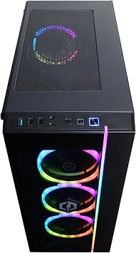 CYBERPOWERPC Gamer Master Gaming PC, AMD Ryzen 5 5600X 3.7GHz, GeForce RTX 3060 12GB, 16GB DDR4 RAM, 1TB NVMe SSD, WiFi Ready & Win 10 Home (GMA1410A3)