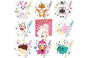 Valentines Day Cards for Kids: Bubble Wands & Valentines Cards for Kids