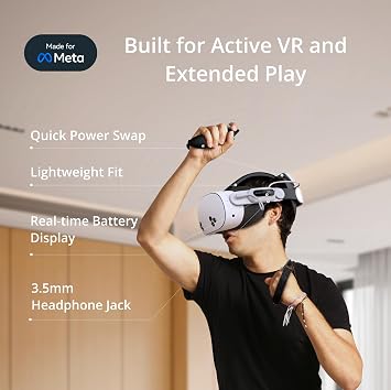 BOBOVR E3 Pro Battery Strap + C3 Carrying Case Accessories Combo