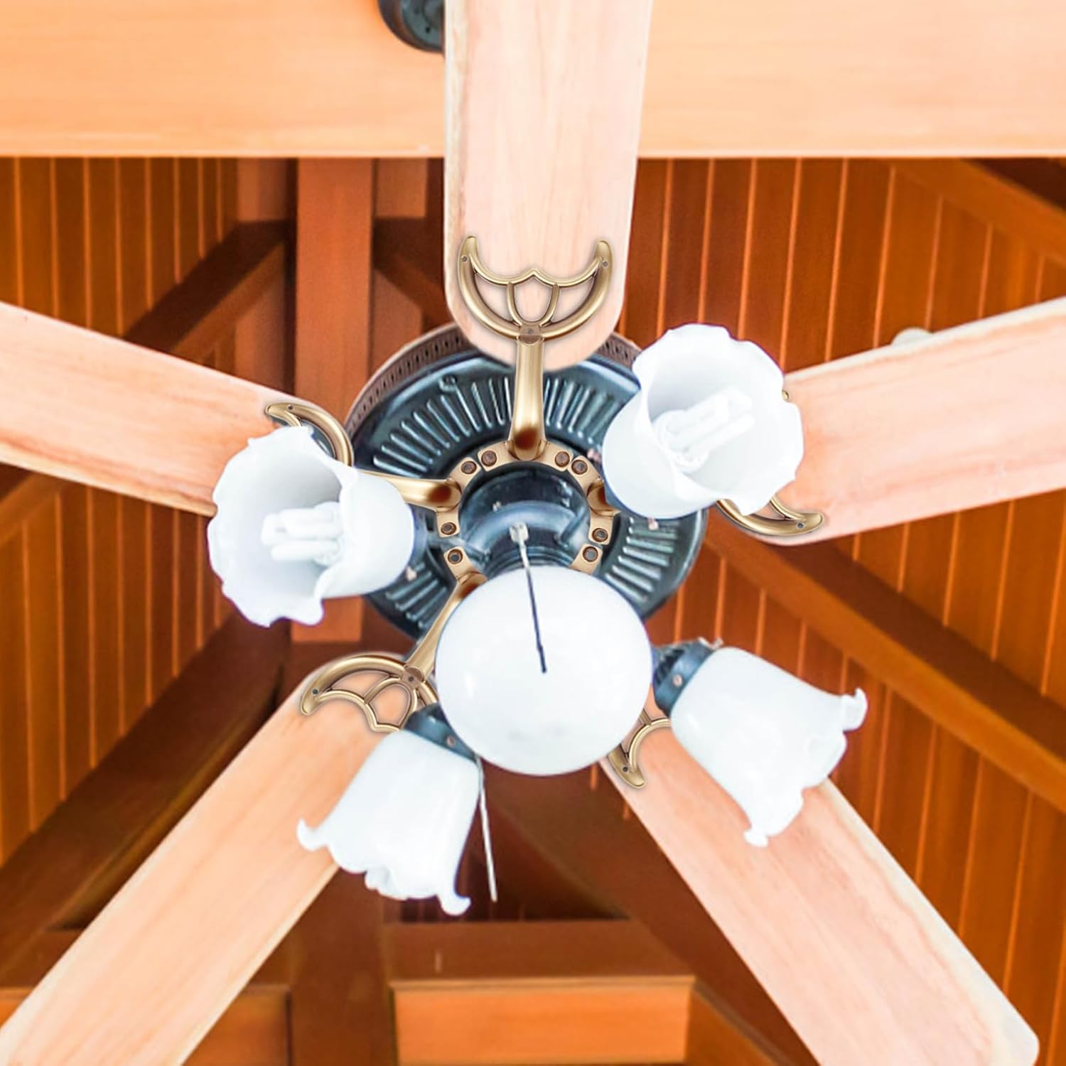 Alipis 5pcs Ceiling Fan Blade Arm Replacement Fan Blade Connectors for Accessories