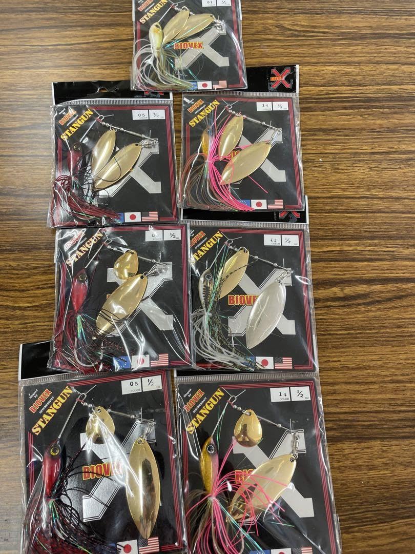 スピナーベイト 12個セット！新品未使用！ Yahoo!オークション -「スピナーベイト」の落札相場・落札価格
