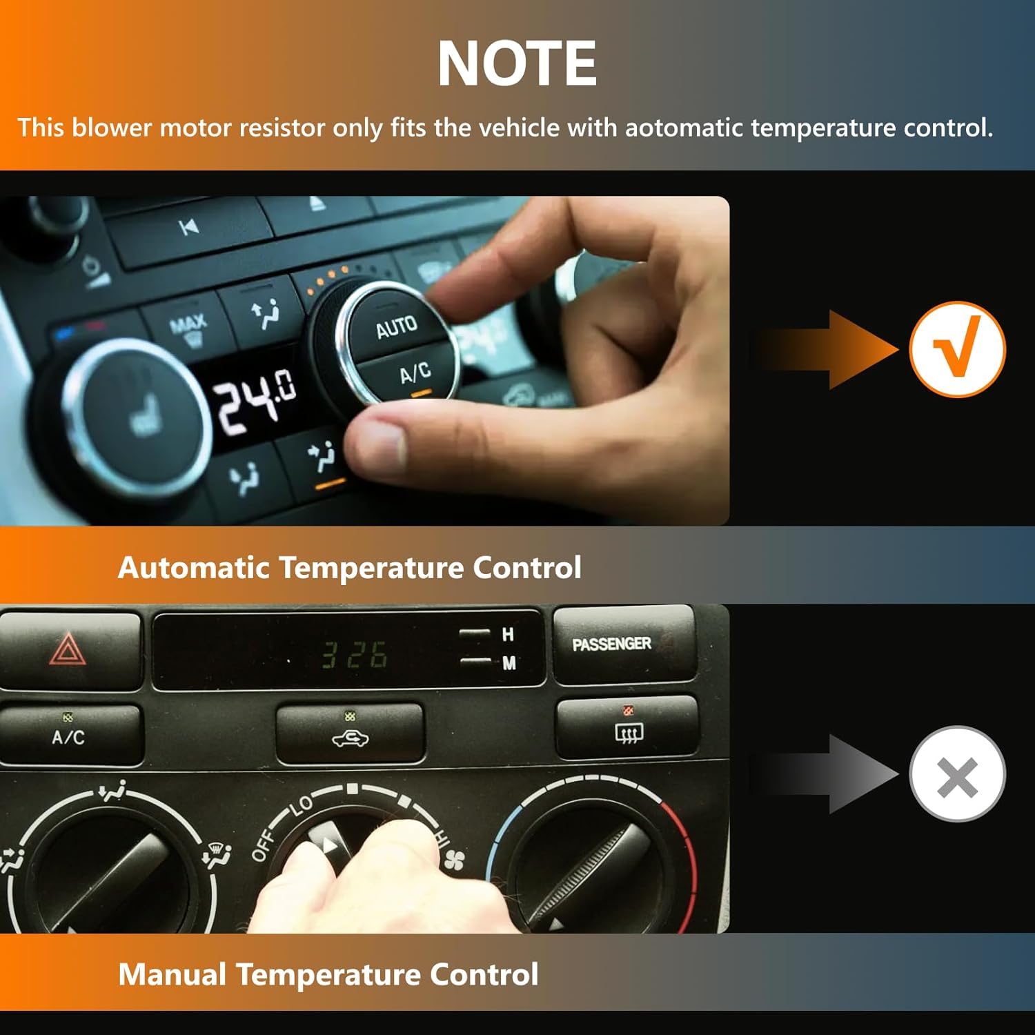 AC Blower Motor Resistor Control Module Compatible with Ford 2009-2014 F-150, 2007-2017 Expedition,Lincoln MKS MKT Nagivator Replaces# YH-1829, BL3Z-19E624-A