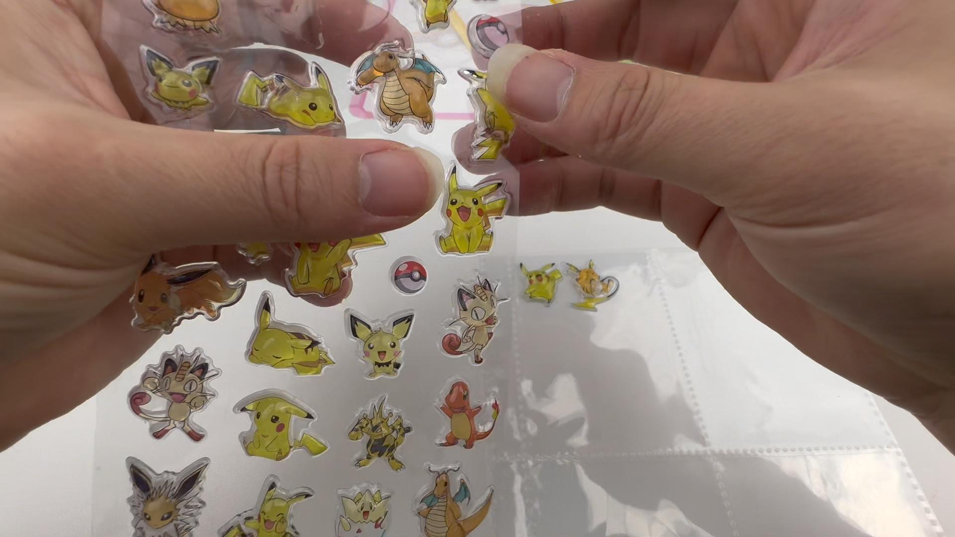 Amazon.co.jp: ぼんほんドロップシール キャラクター ポケ シール モン 