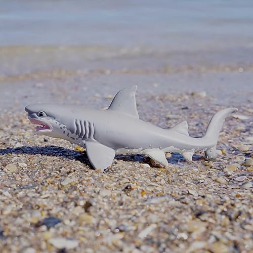 Miniatura 2 de Safari Ltd. Gran figura de tiburón blanco – Figura detallada de modelo de plástico de 7 pulgadas – Divertido juguete educativo para niños, niñas y