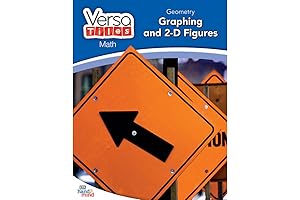 hand2mind VersaTiles Math Books Grade 5 (Geometry: Graphing and 2-D Figures)