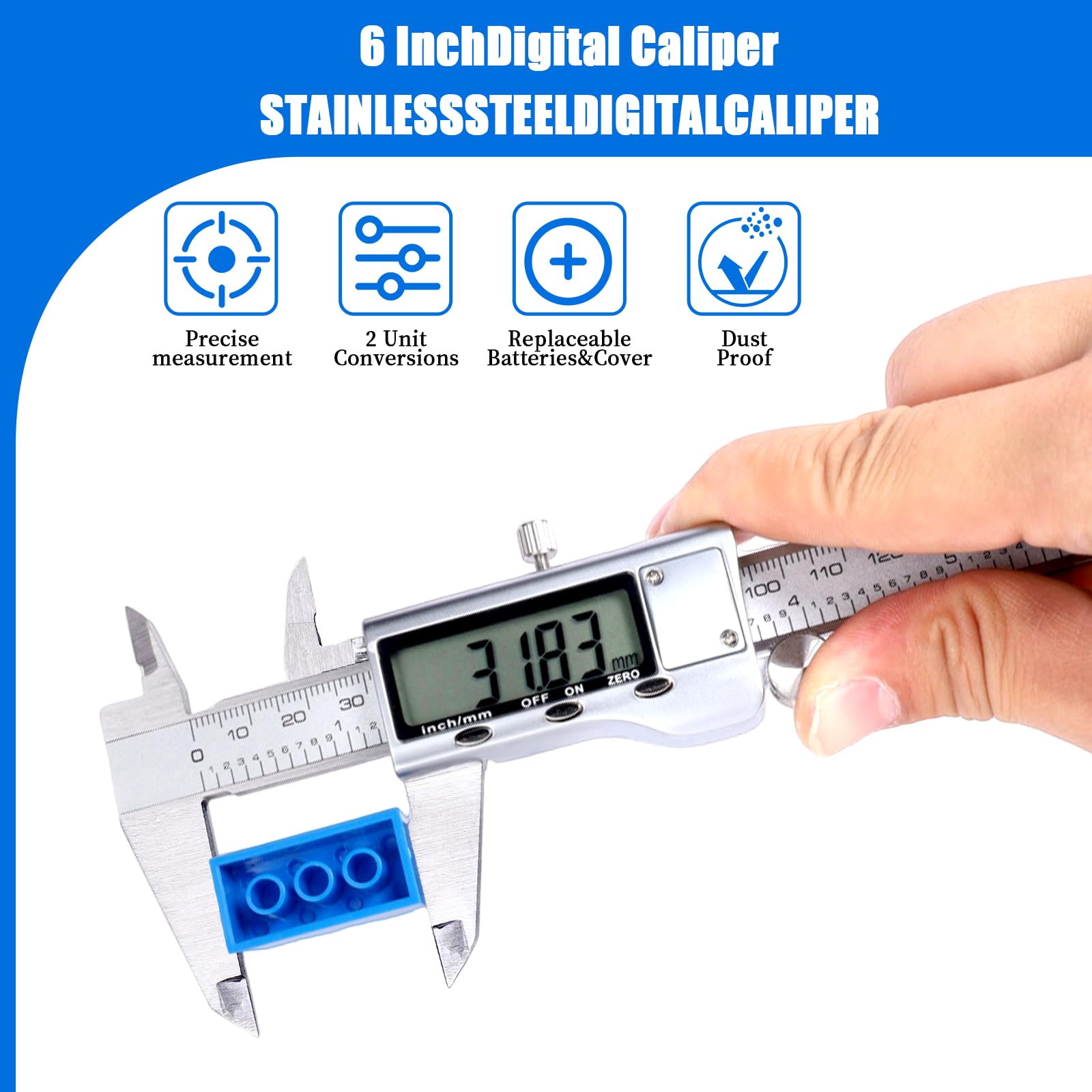 Digital Caliper Tool - Precision Measurement -6