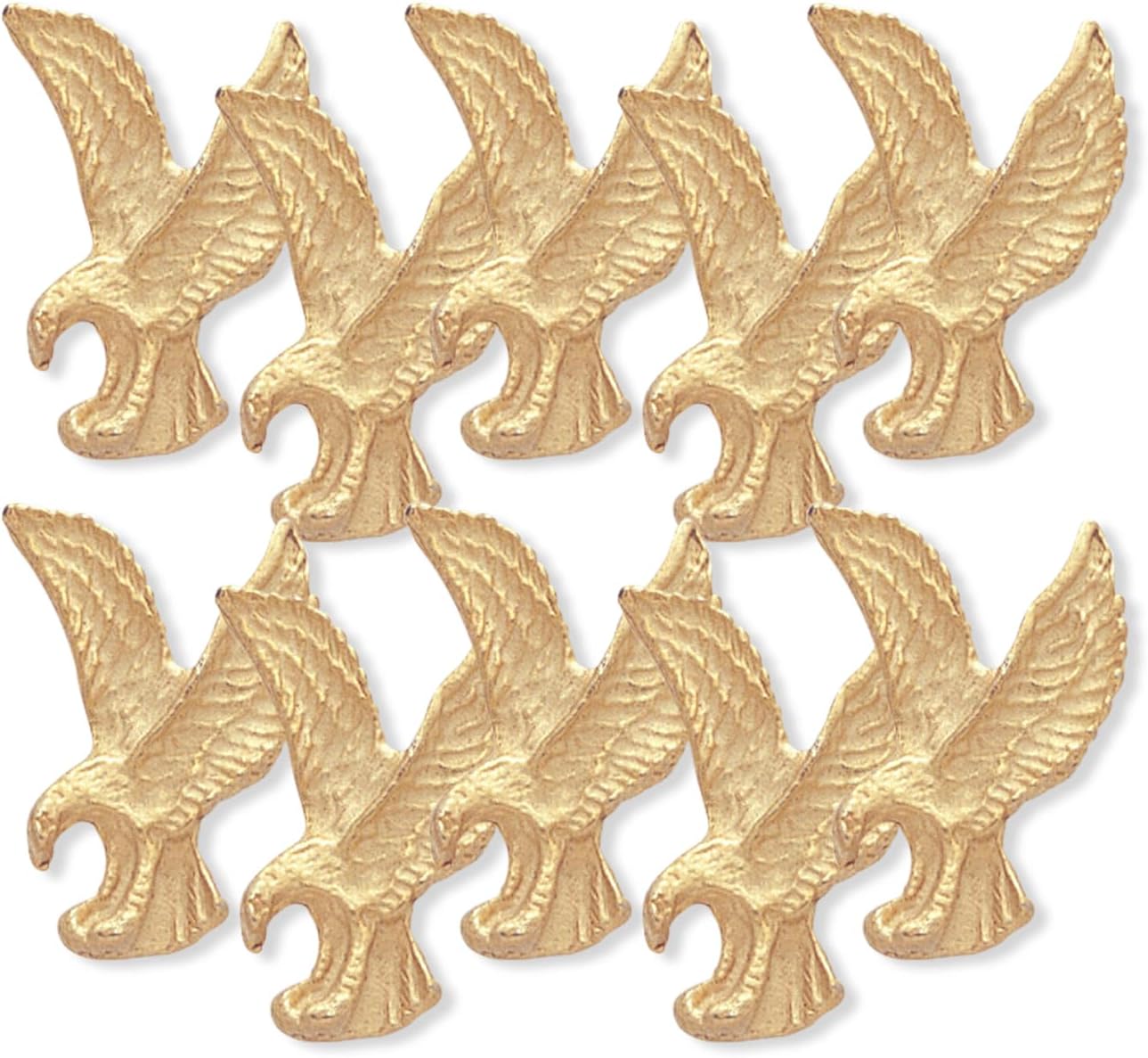 SHOP AWARDS AND GIFTS Caduceus Lapel Pins, EMT Nurse Doctor Student, Gold Plated, 3/4 Inch,