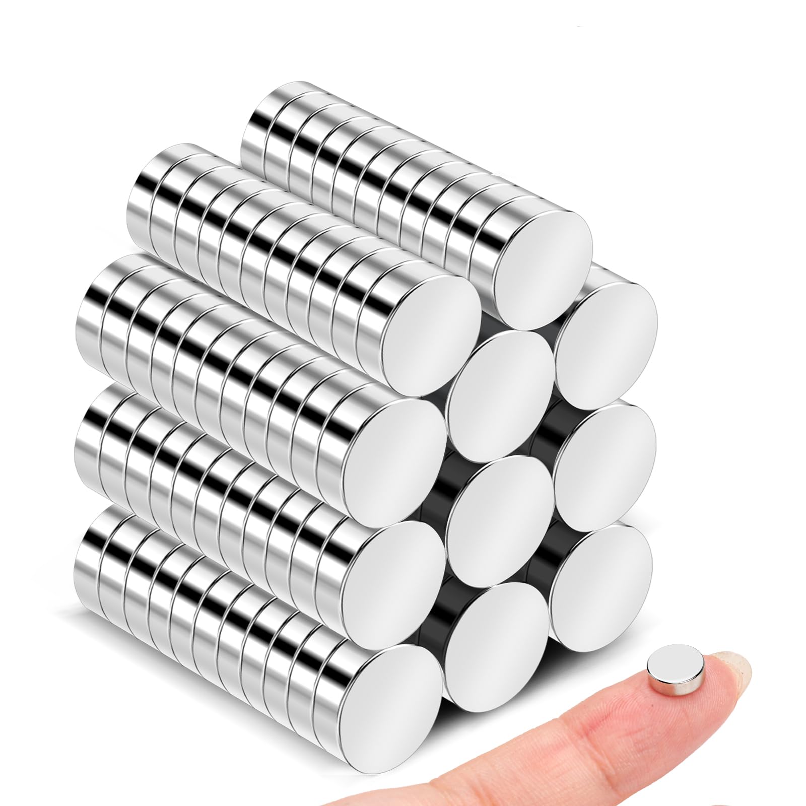 60 Pcs Rare Earth Magnets, 18x3mm Disc Magnet Neodymium Magnets — Amazon image 9