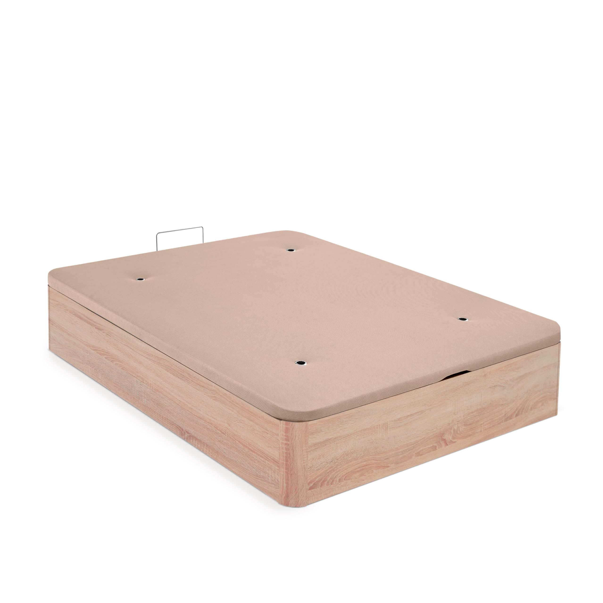 WIN REST - Pack Spazio : Canapé Spazio Cambria y Colchón Imperium | 135x190cm | Muelles y Espuma Ecosystem | Diseño Moderno y Funcional con Espacio de Almacenamiento Óptimo