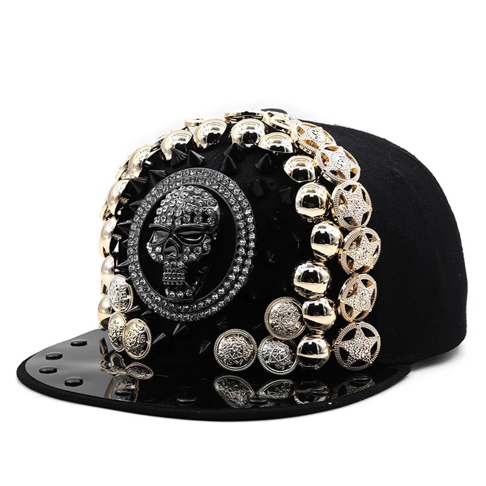 Herren Kappe Hut Handgemachte Leder Snapback Für Frauen Männer Schwarze Bühne Baseball Kappe Boy Hip Hop Hüte