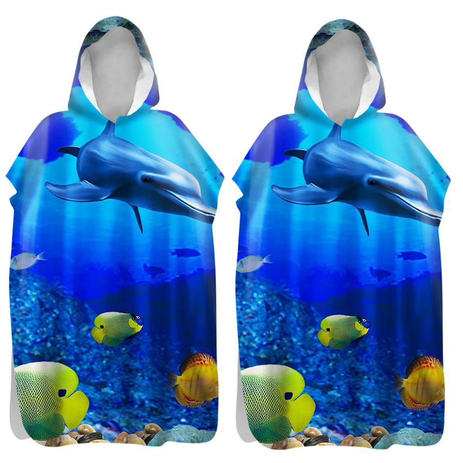Premium Kapuzenhandtücher für Kinder Weicher Strand oder Bad Cartoon Strand Schwimmen Abdecken für Kinder Kleinkinder,Type3,75cm