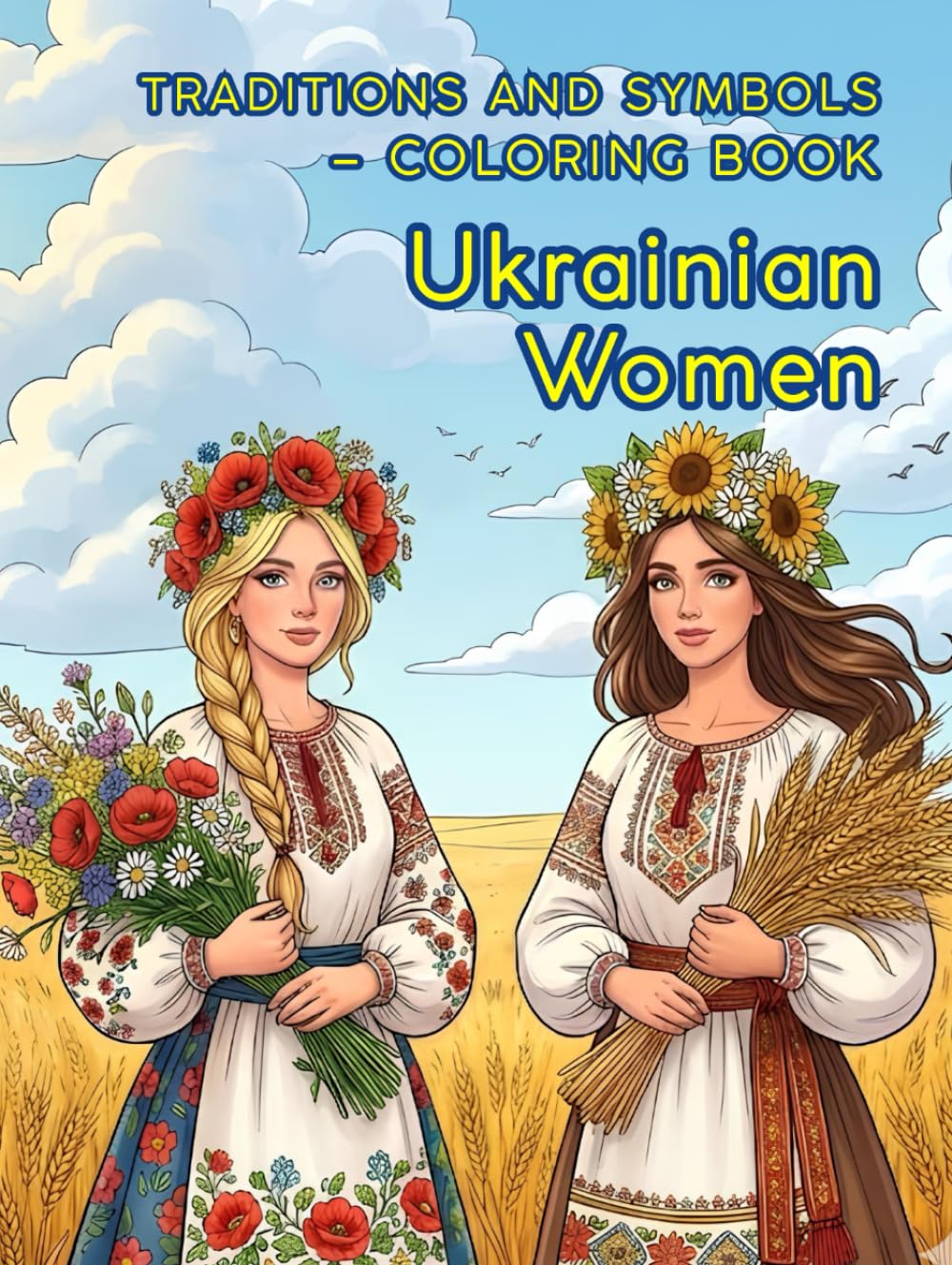 Ukrainian Women. Traditions and Symbols – Coloring Book