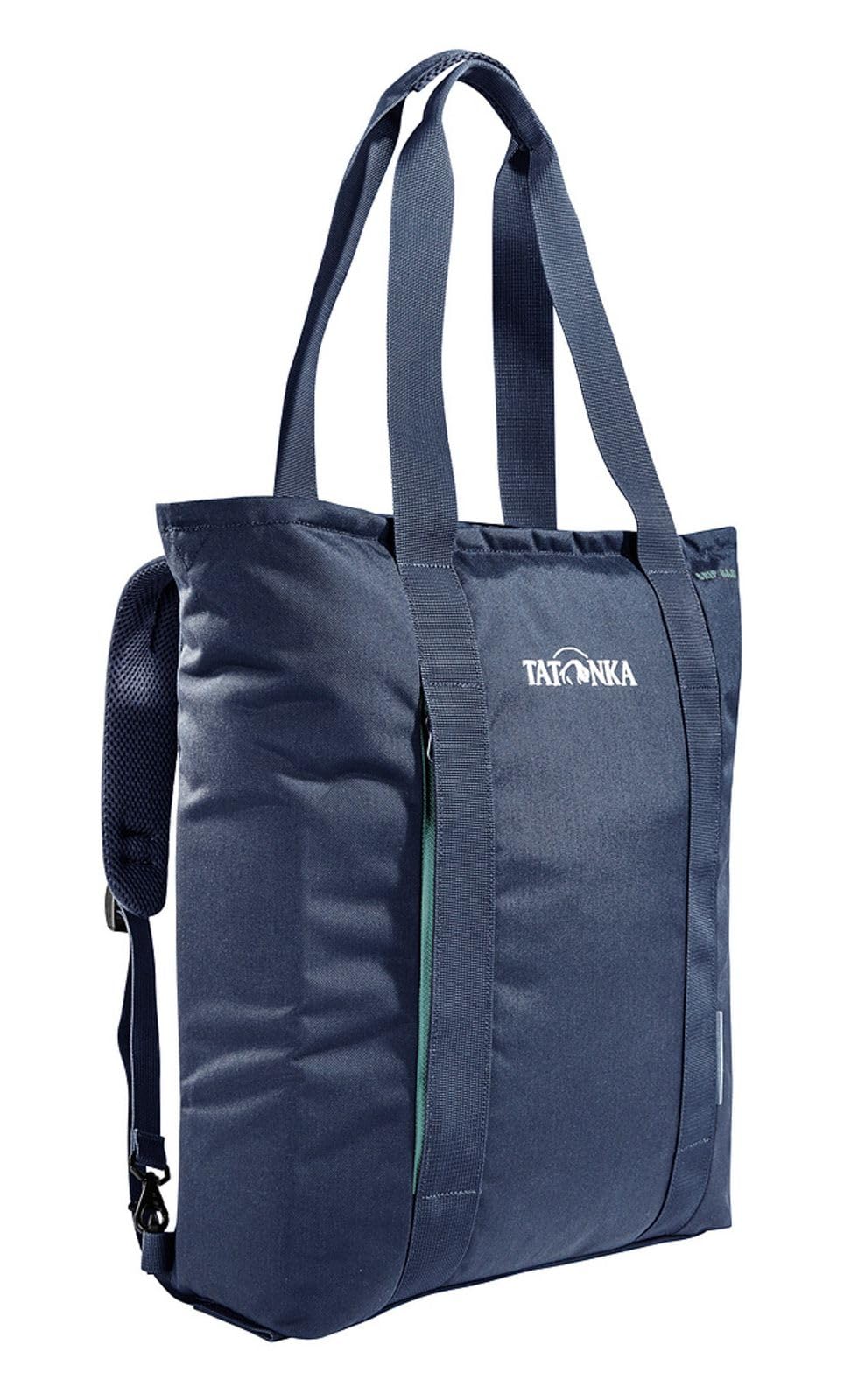 Tatonka Rucksacktasche Grip Bag 13l - Tasche mit verstaubaren Rucksackträgern und Laptopfach - als Tasche oder Rucksack verwendbar - 13 Liter