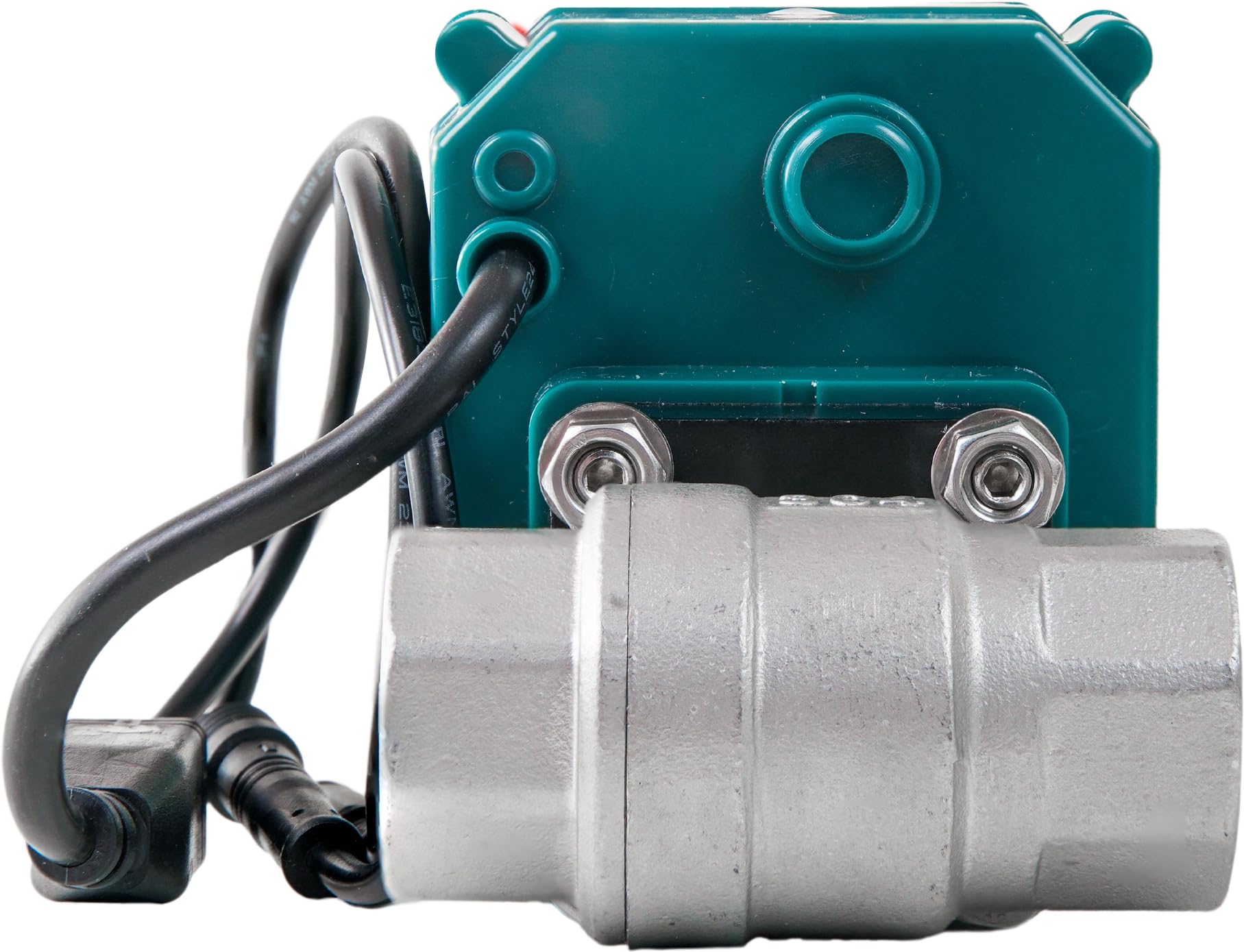 FrankEver Smart water valve DN15 – Valve intelligente d'eau Wi-Fi alimentée par Shelly, Aucun hub requis, Contrôle débit d'eau à distance avec Shelly app, Alexa, Home Assistant