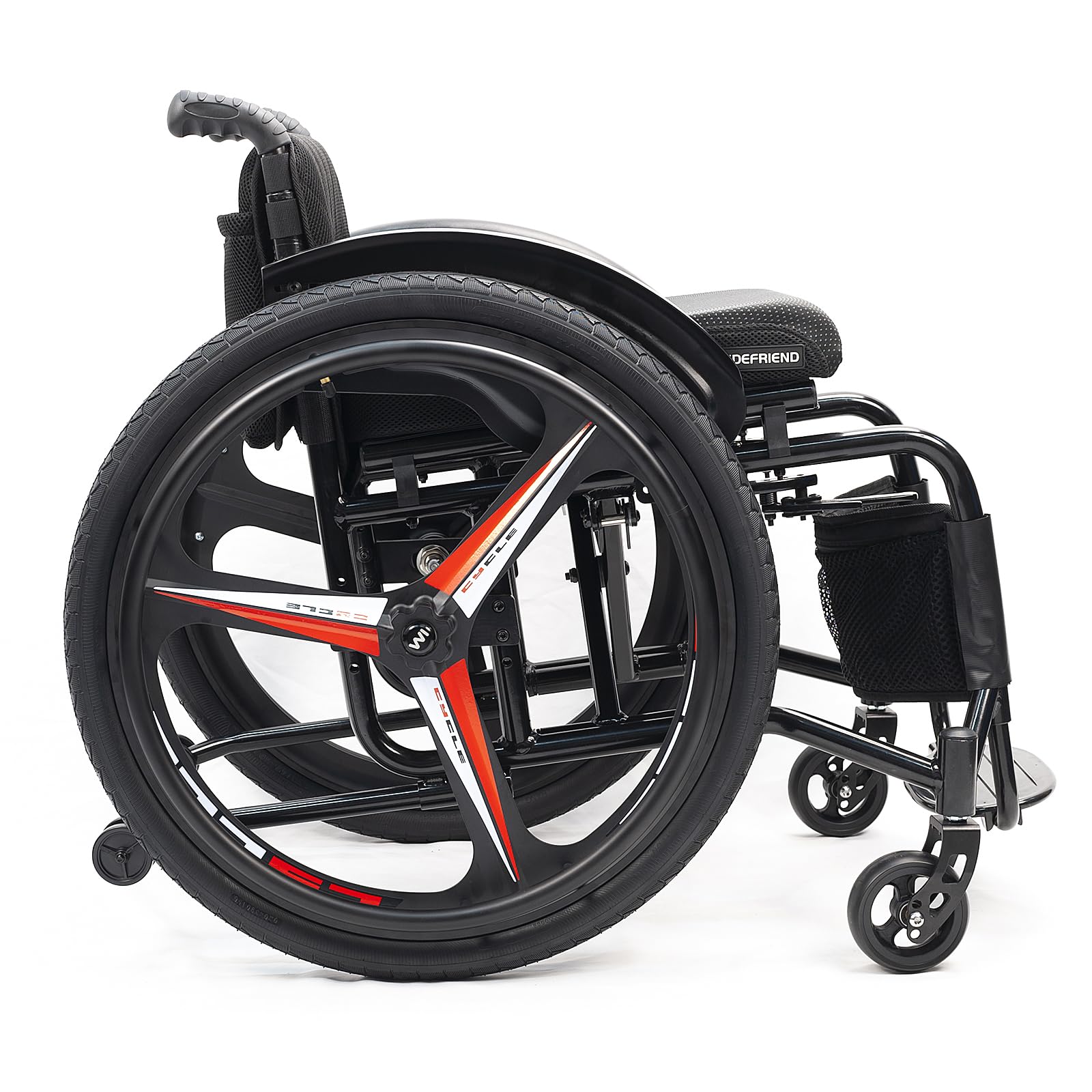 Sedia A Rotelle Sportiva Leggera, Sedia A Rotelle Leggero In Alluminio, Sedia A Rotelle In Alluminio Pieghevole, Sedia A Rotelle Sportiva Ultra Leggera Interamente A Terra, Per Adolescenti, Adulti, An